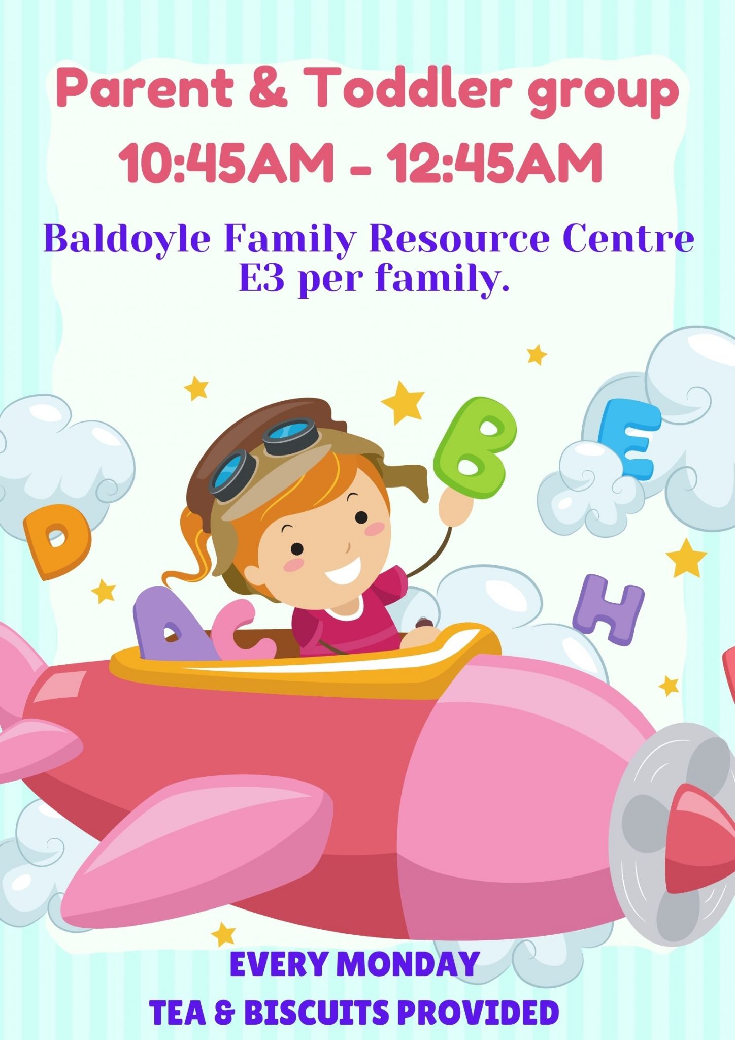 Parent & Toddler Group Baldoyle Family Resource Services
